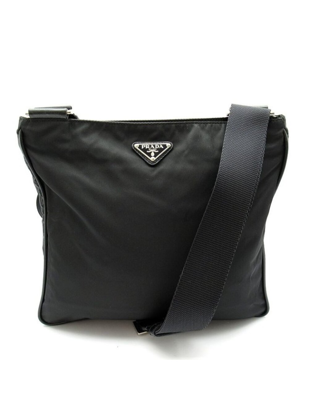 Prada Shoulder Bag Nylon Black